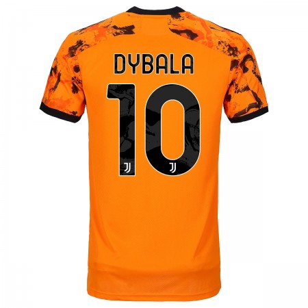 Koszulka Juventus Paulo Dybala 10 Trzeci Koszulki Piłkarskie 2020-2021 Krótki Rękaw